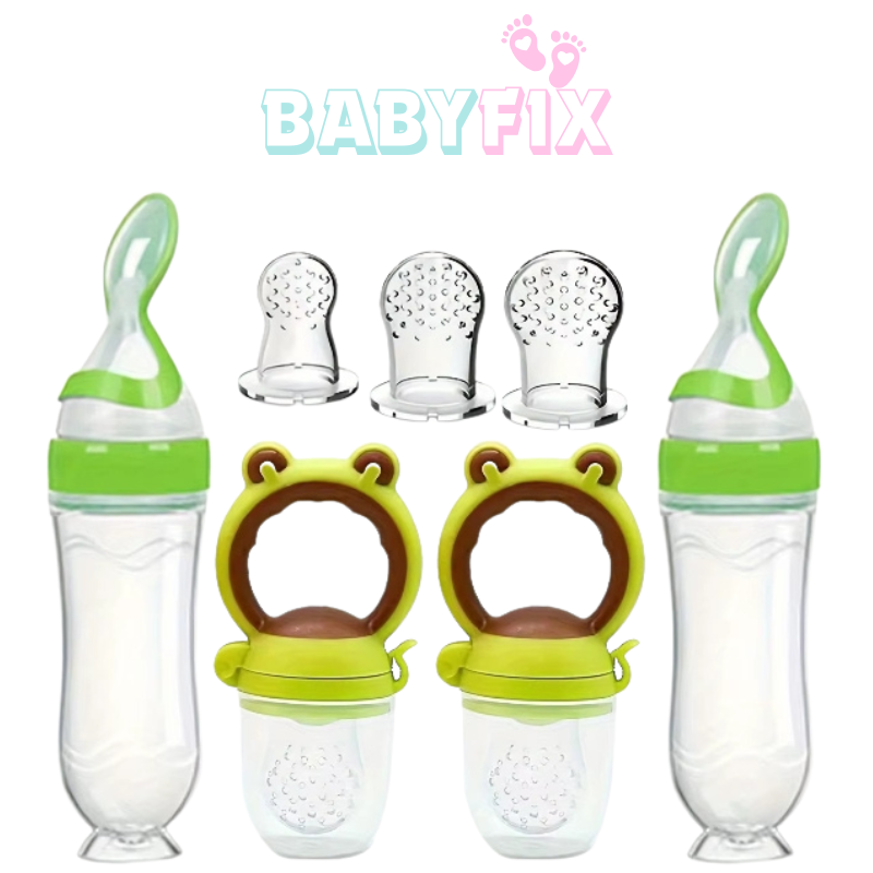 Fruit Feeder & Spoon Set