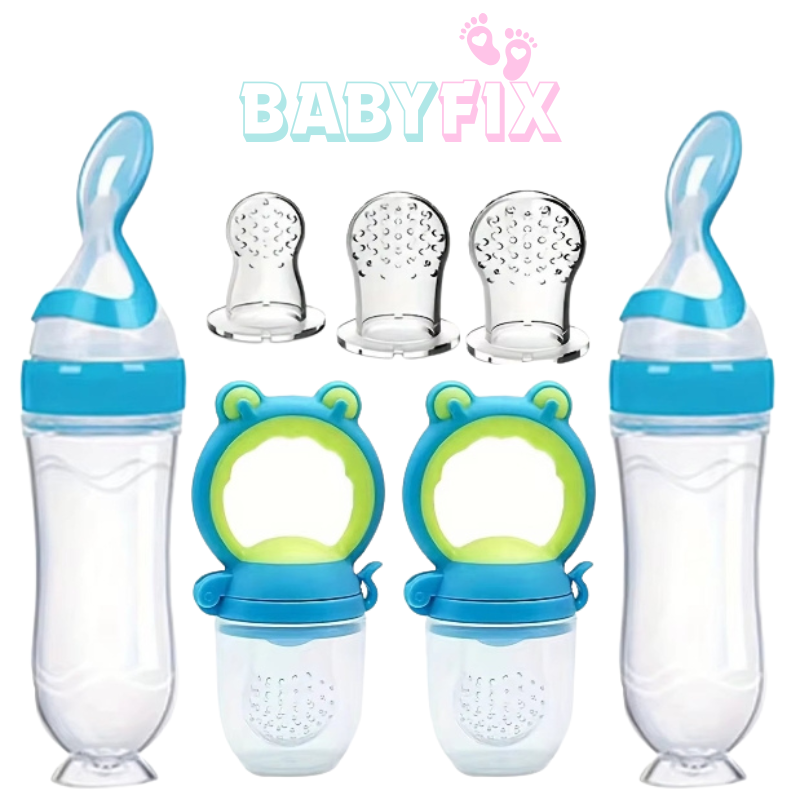 Fruit Feeder & Spoon Set