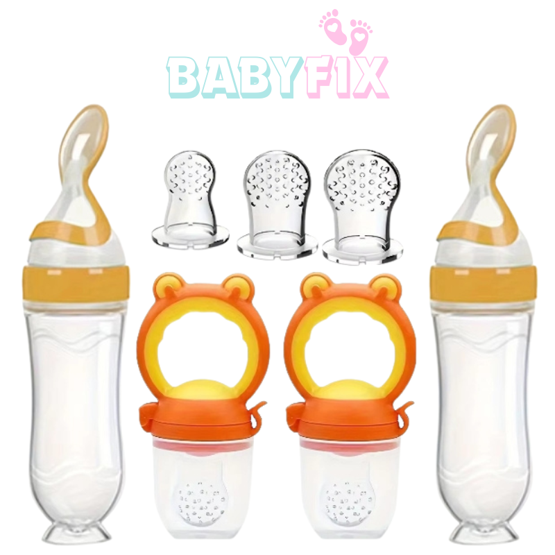 Fruit Feeder & Spoon Set