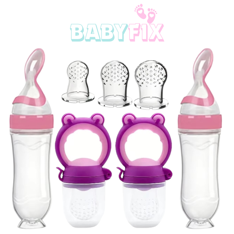 Fruit Feeder & Spoon Set